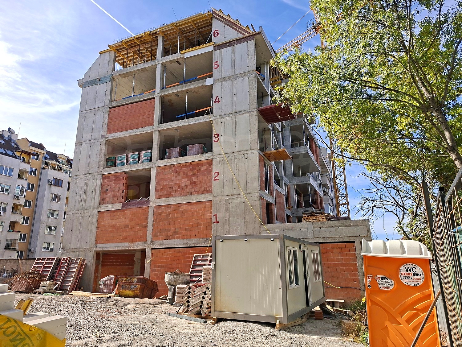outside, facade, construction