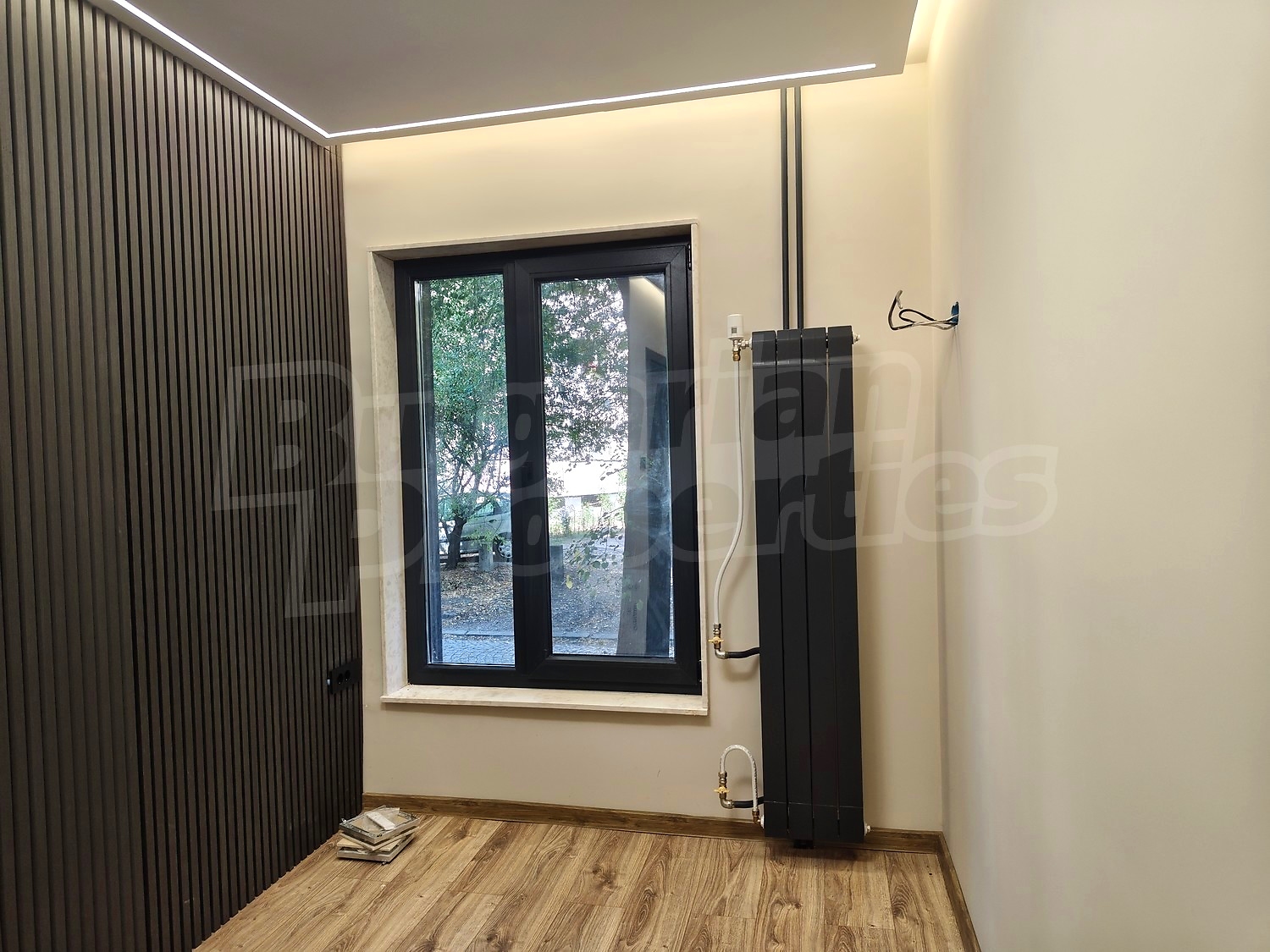 inside, furnished