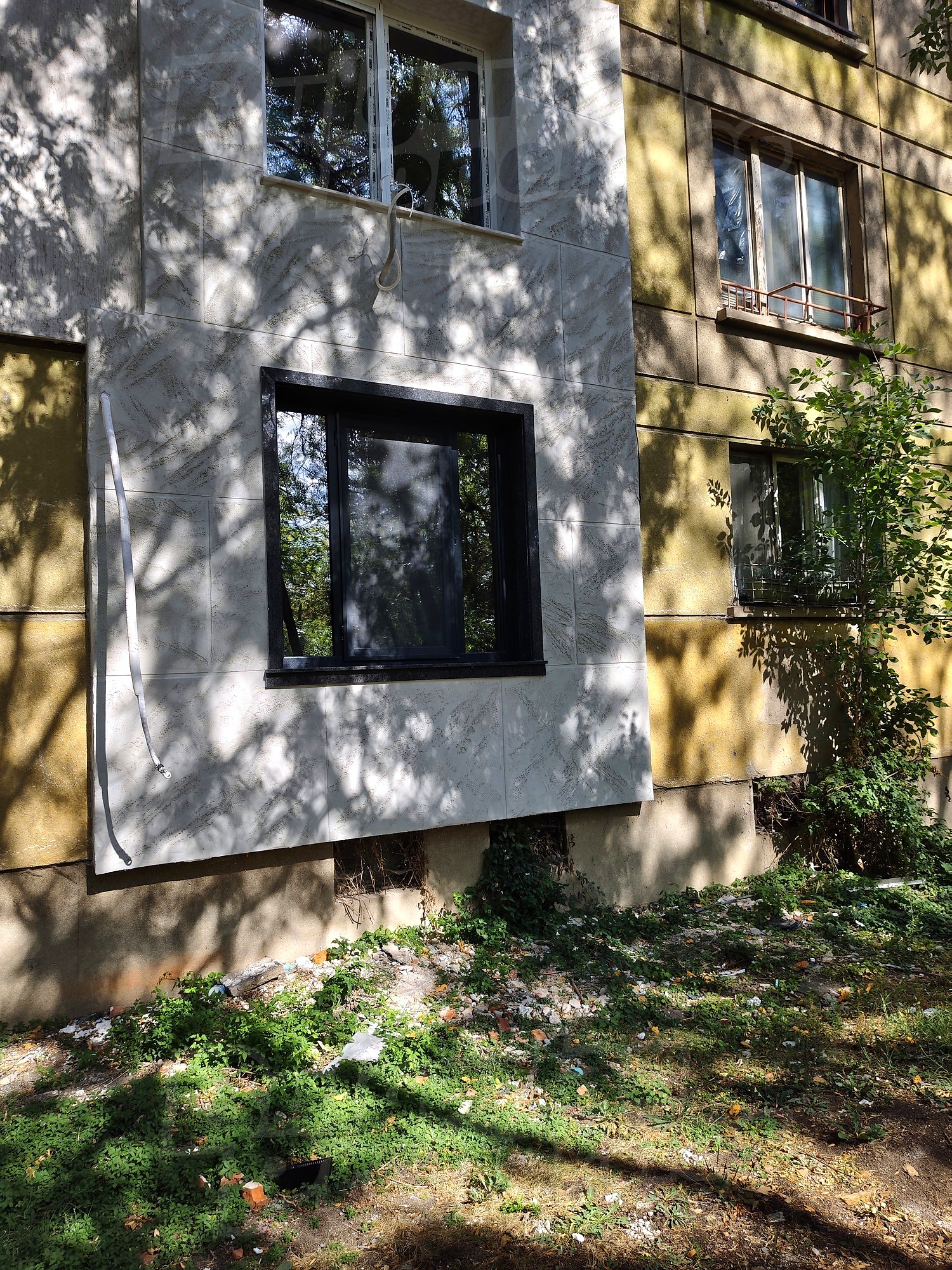 facade, outside, garden