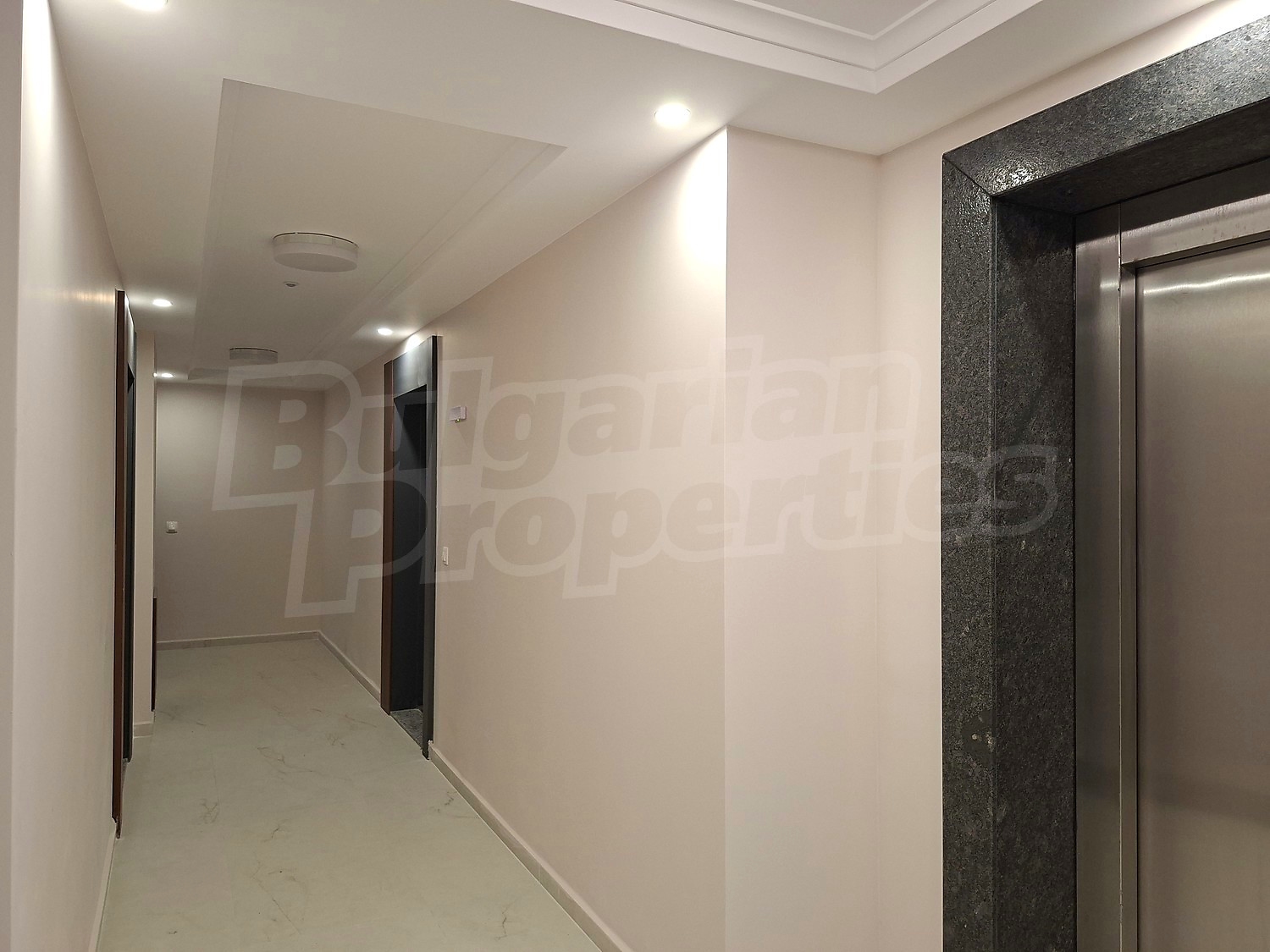 hallway, inside building entrance