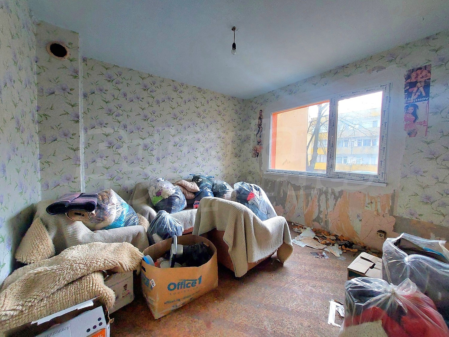 inside, furnished