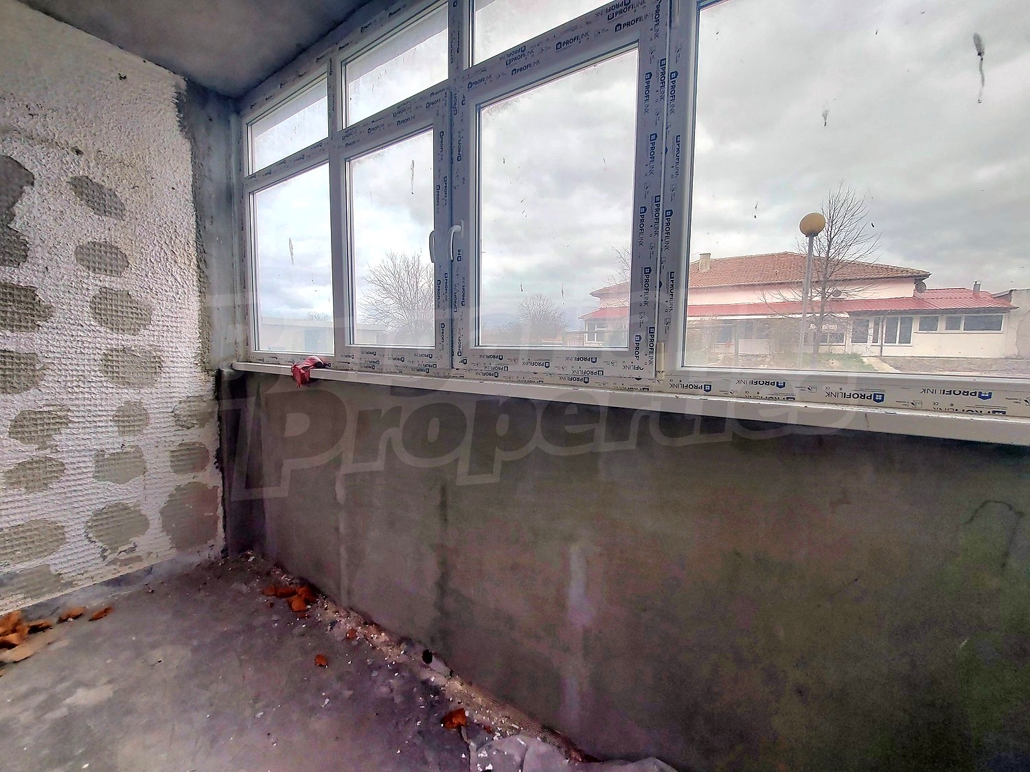 inside, balcony
