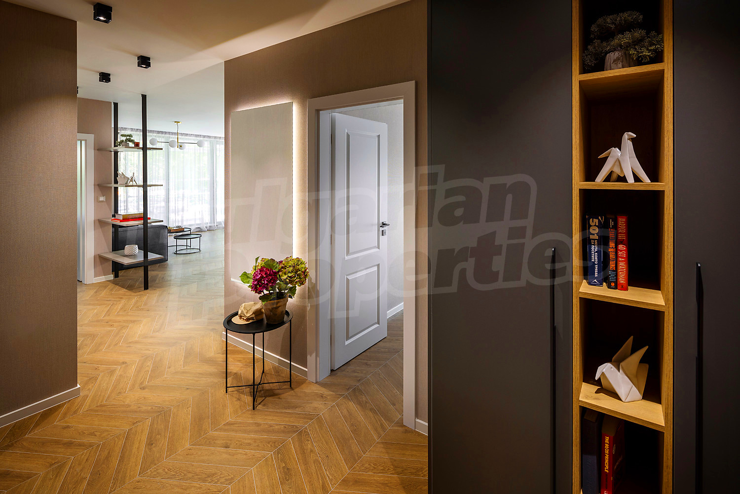 inside, hallway, furnished
