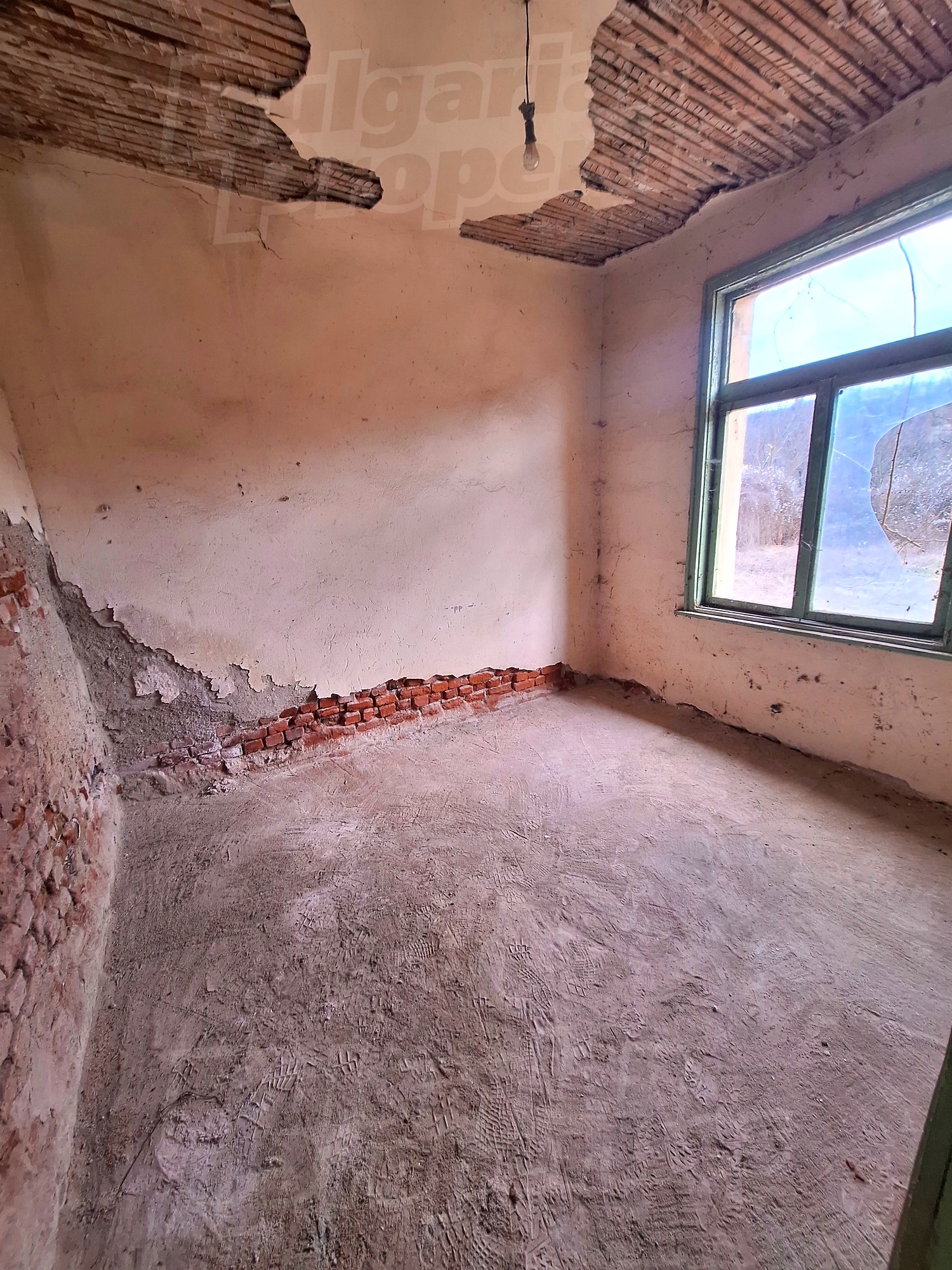 inside, view from balcony