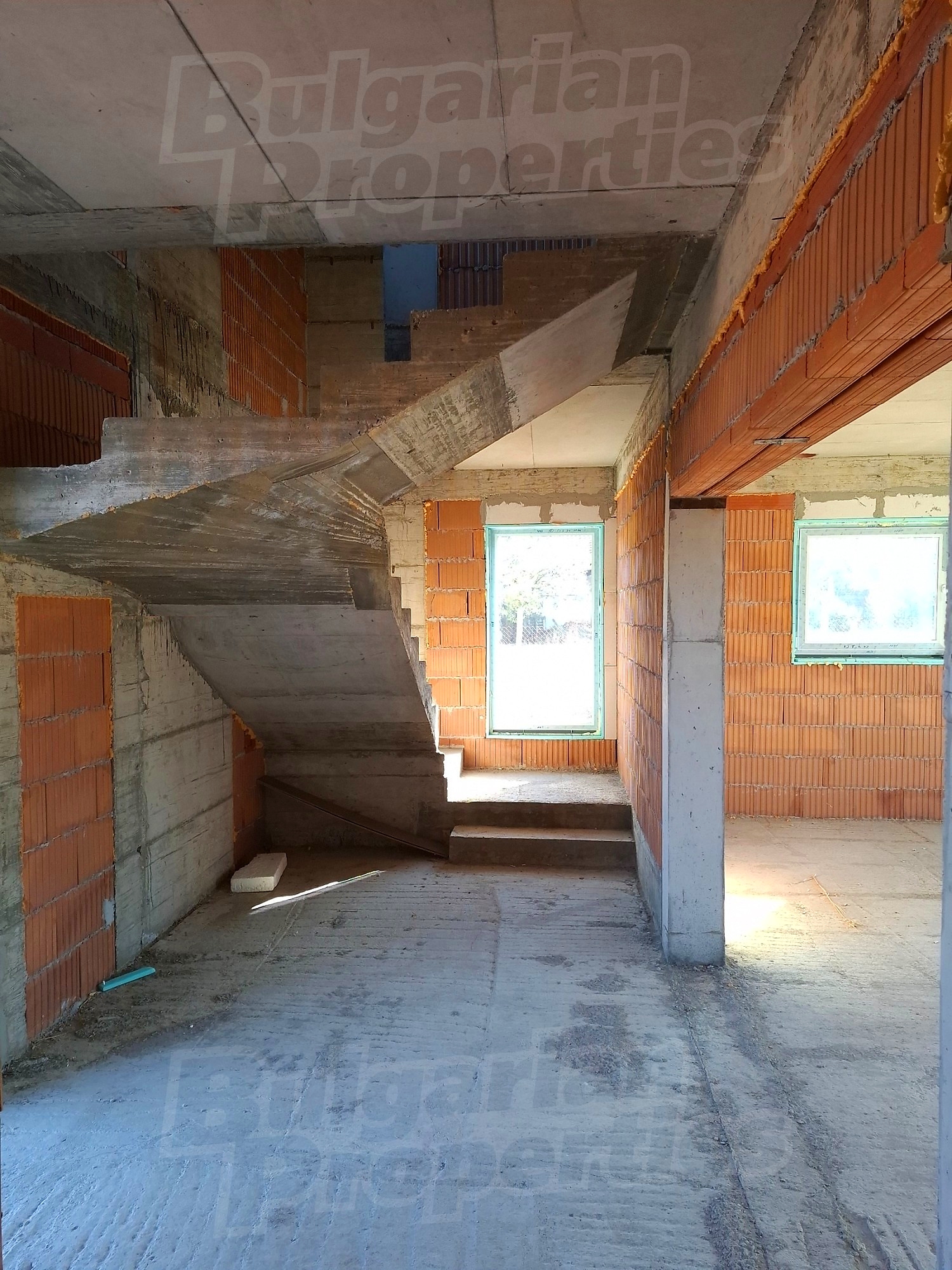 inside, stairs