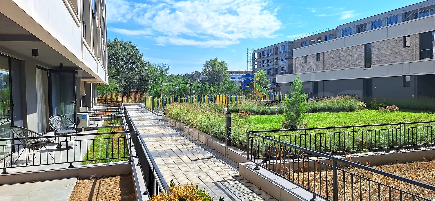outside, garden, green area