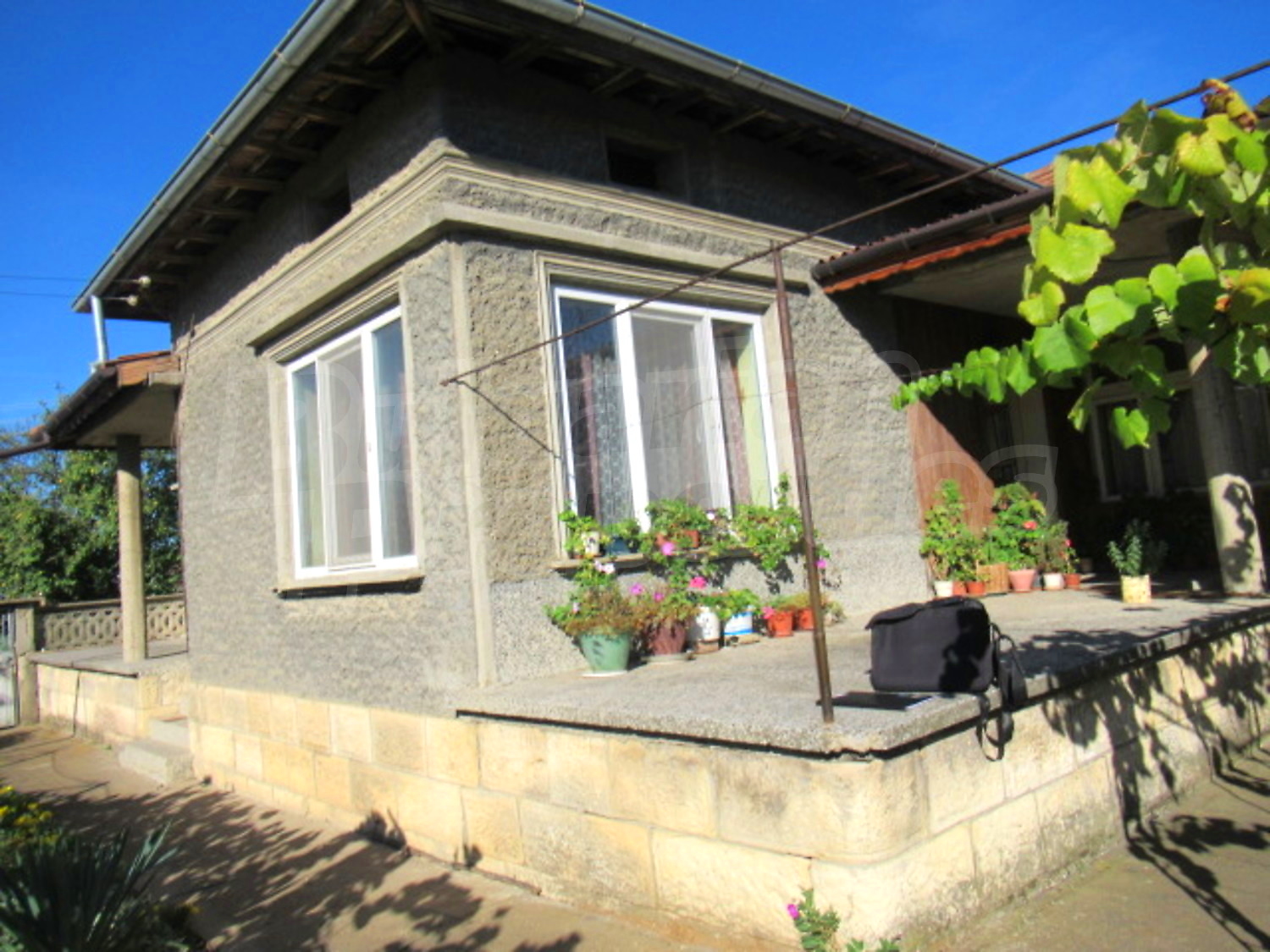 facade, garden, outside
