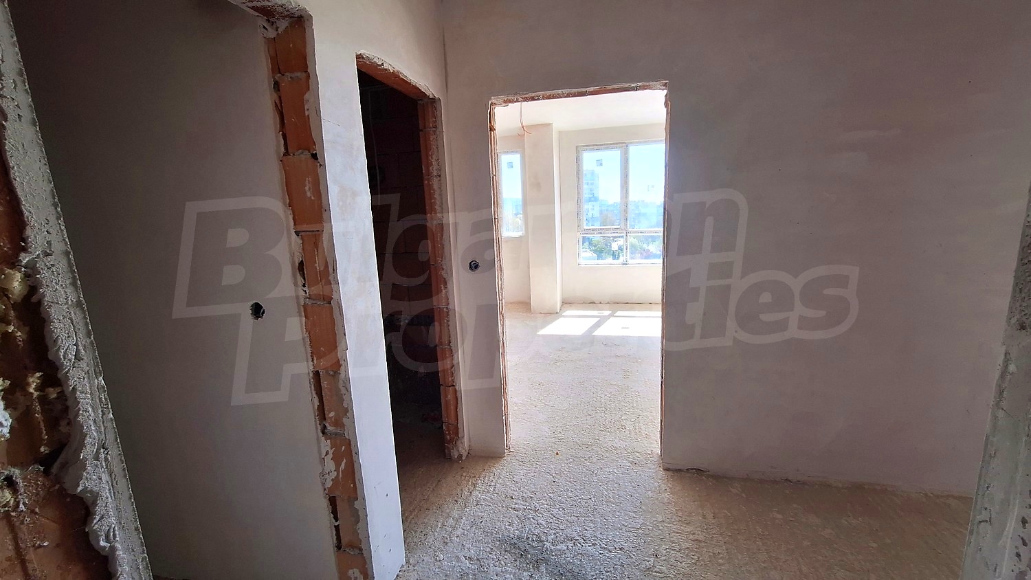 inside, view from balcony