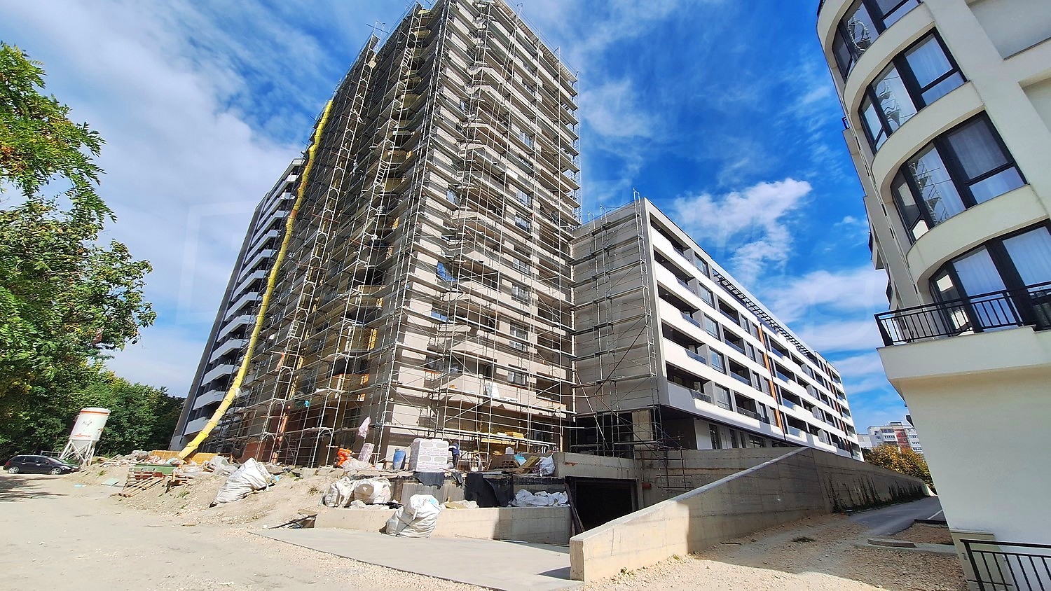 facade, outside, construction