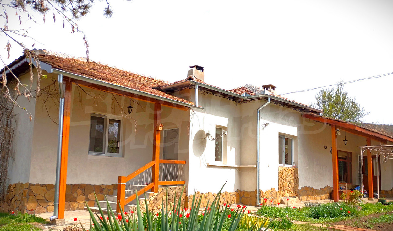 facade, garden, outside