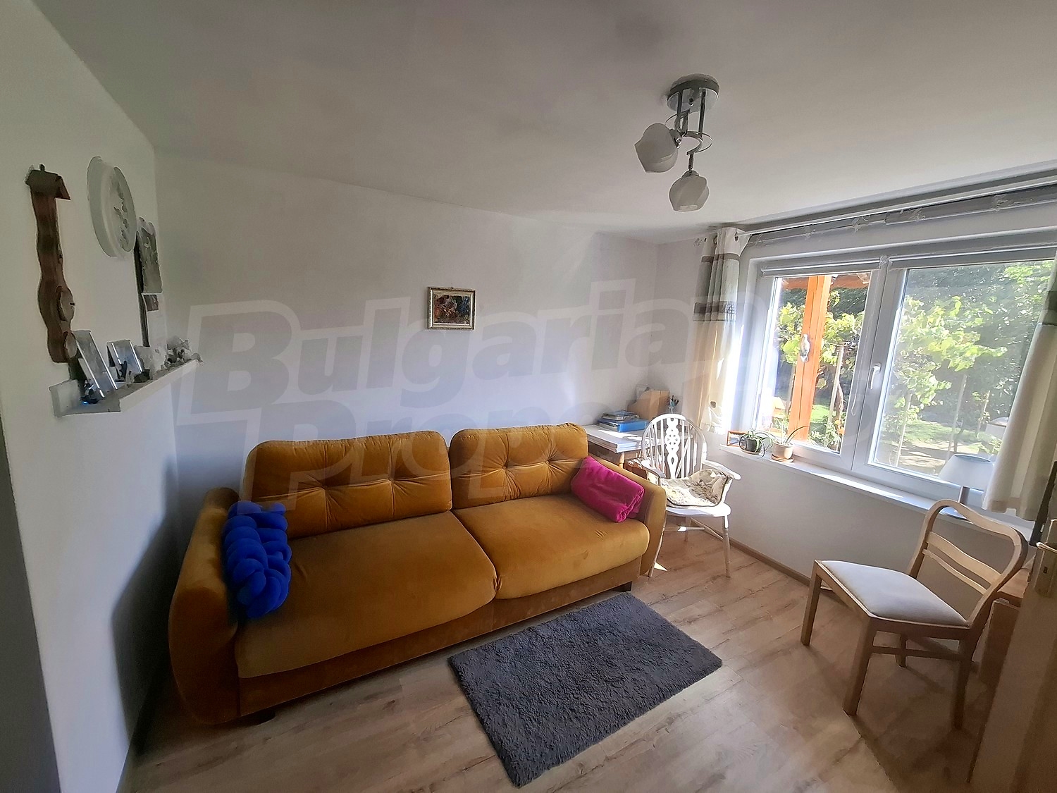 inside, living room, furnished
