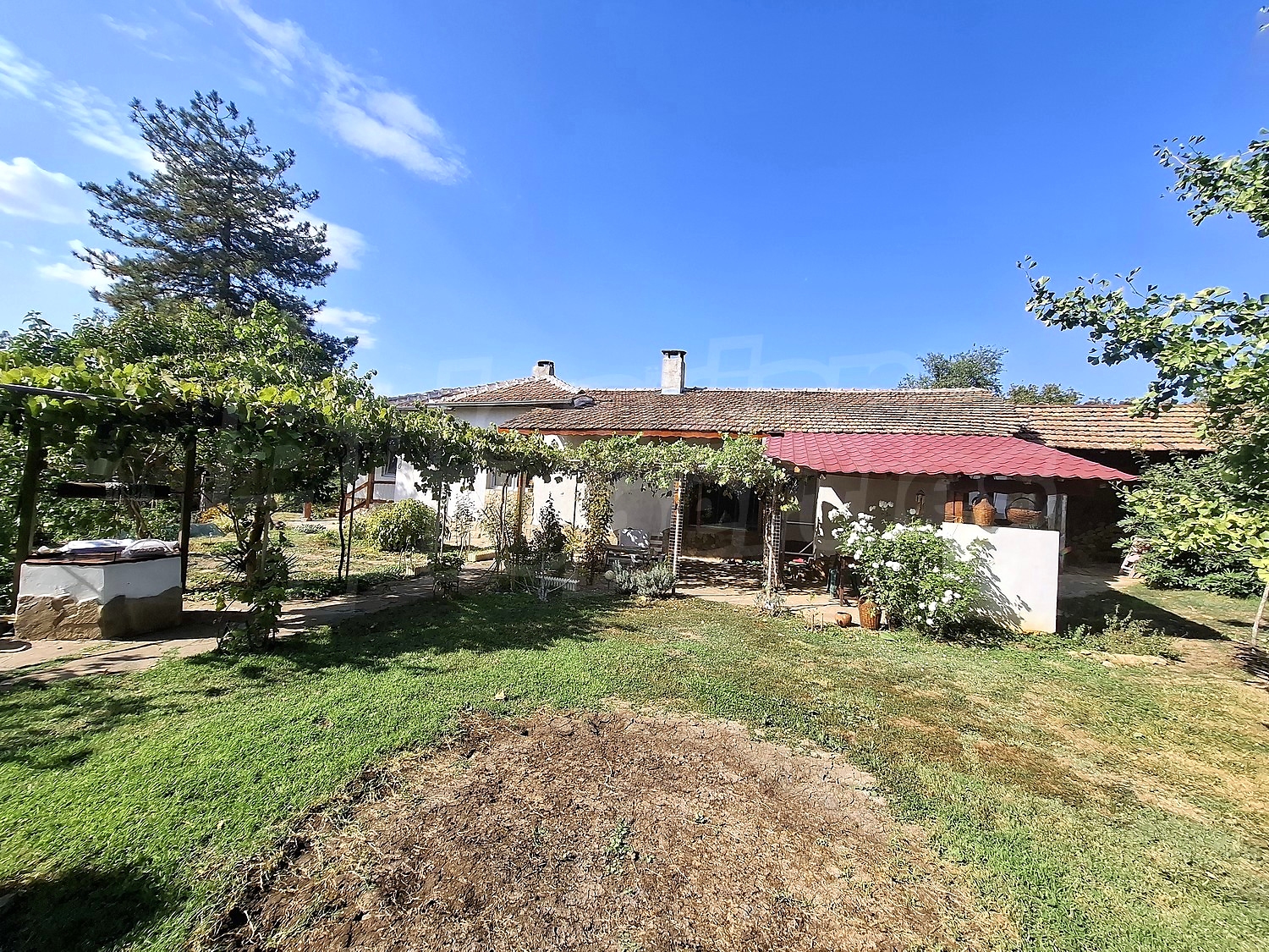 outside, garden, facade, green area