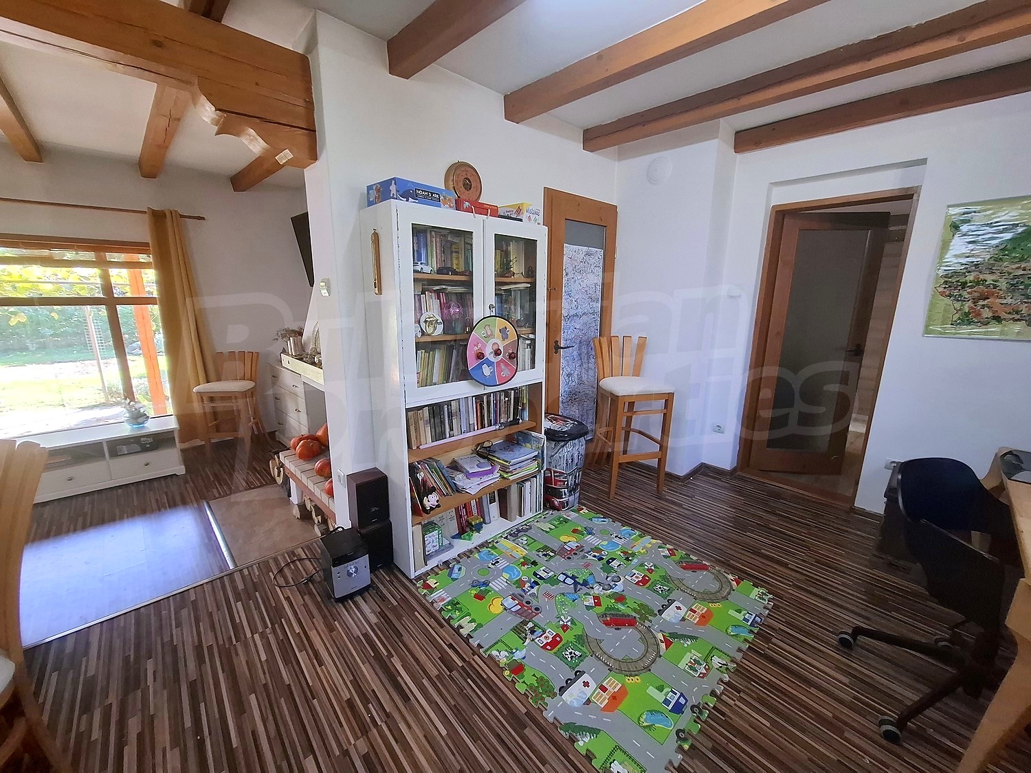 inside, living room, furnished