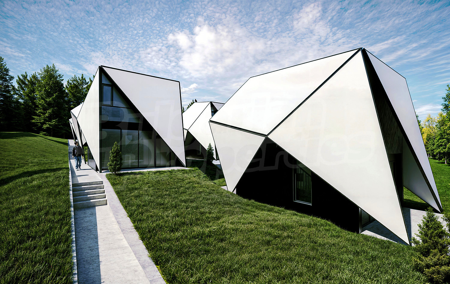 outside, facade, garden