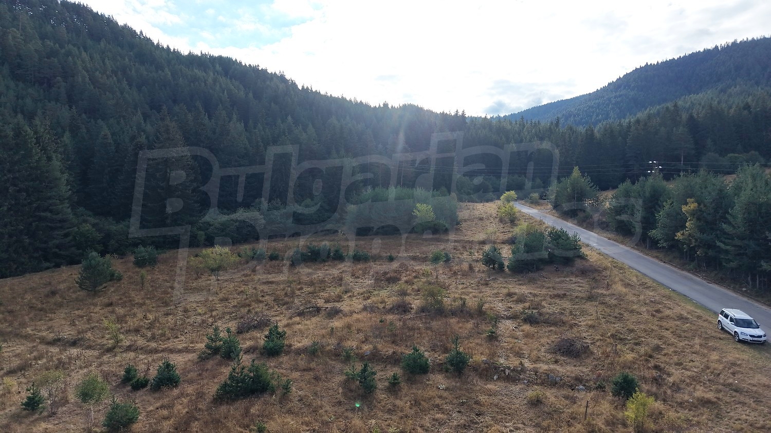 outside, mountain, green area