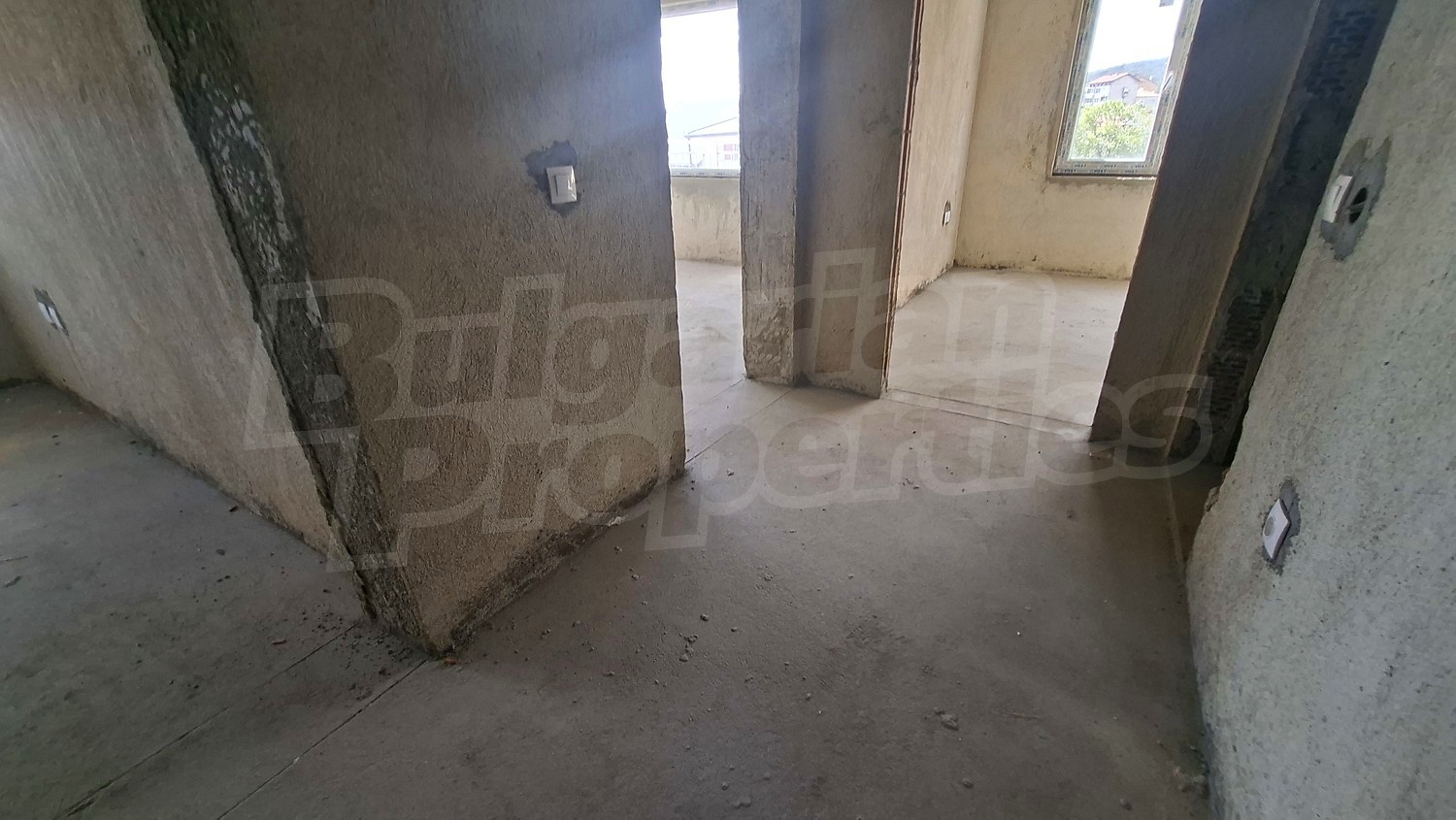 inside, unfurnished
