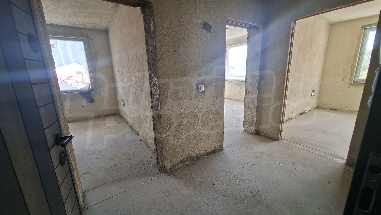 inside, unfurnished