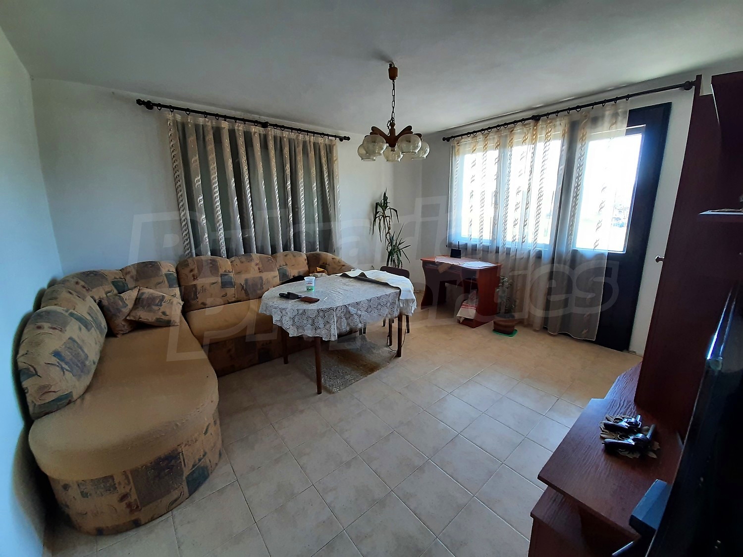 inside, living room, furnished