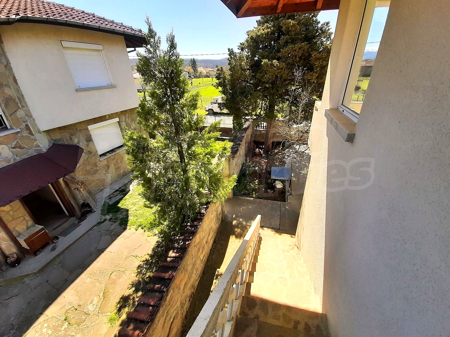 outside, garden, facade