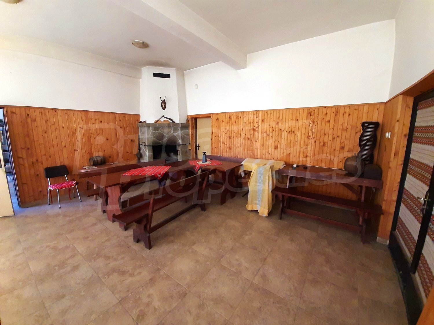 inside, fireplace, furnished
