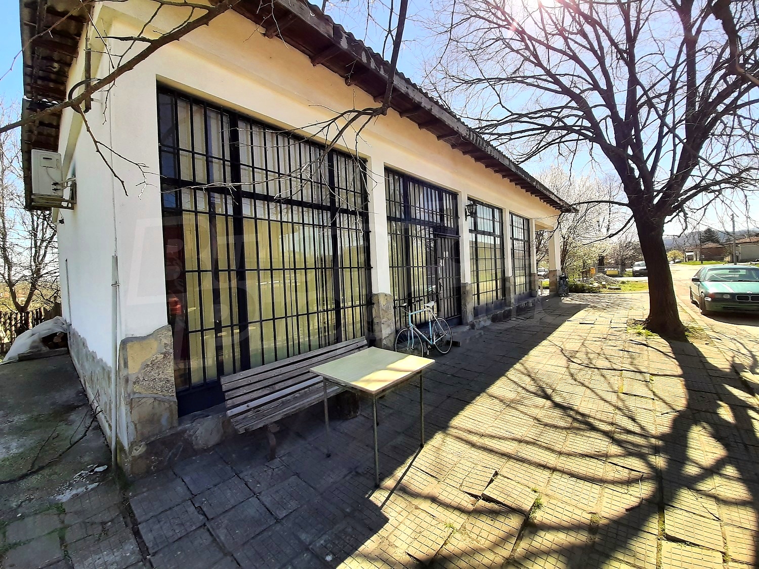 outside, facade, parking