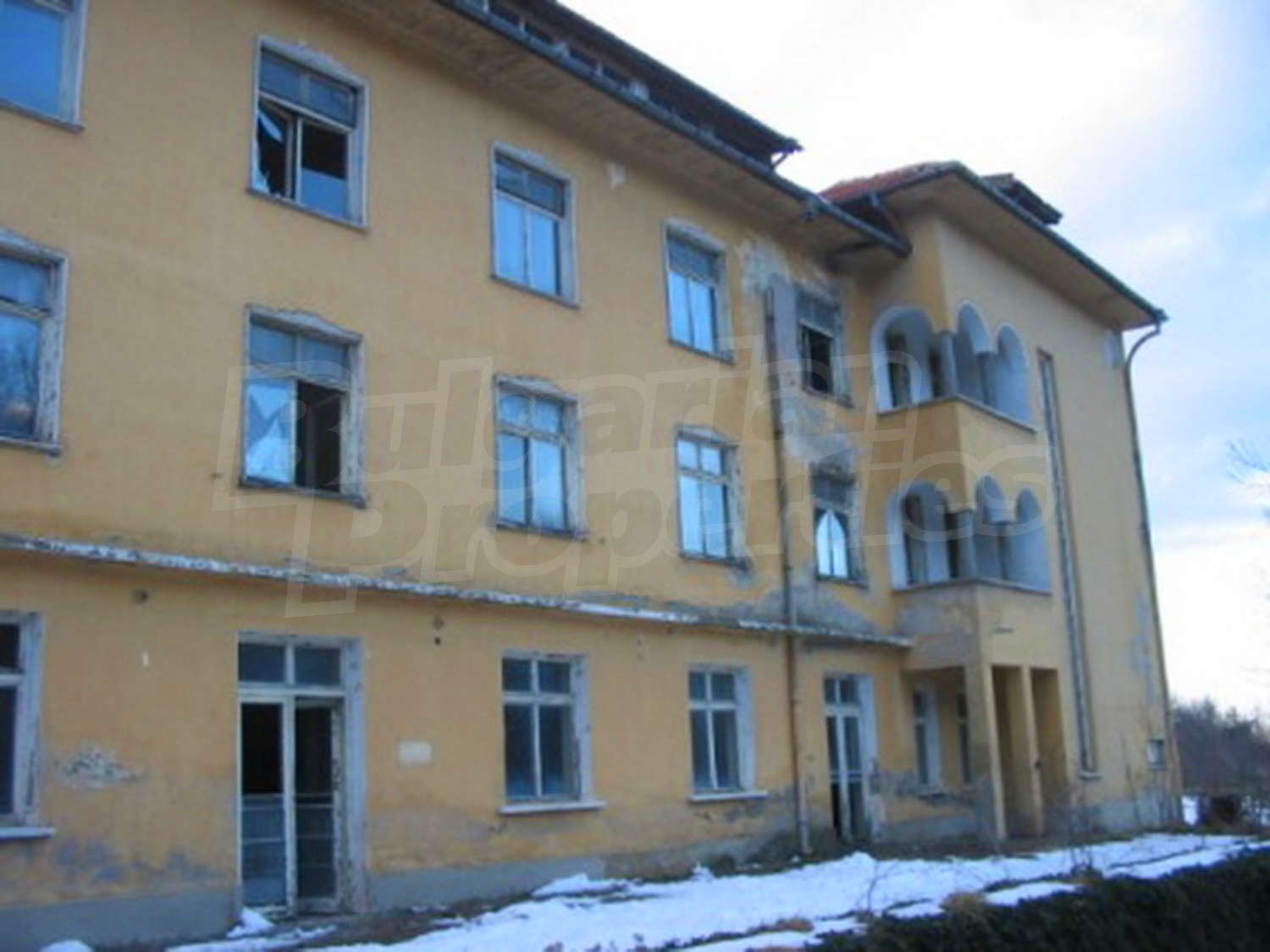 outside, facade