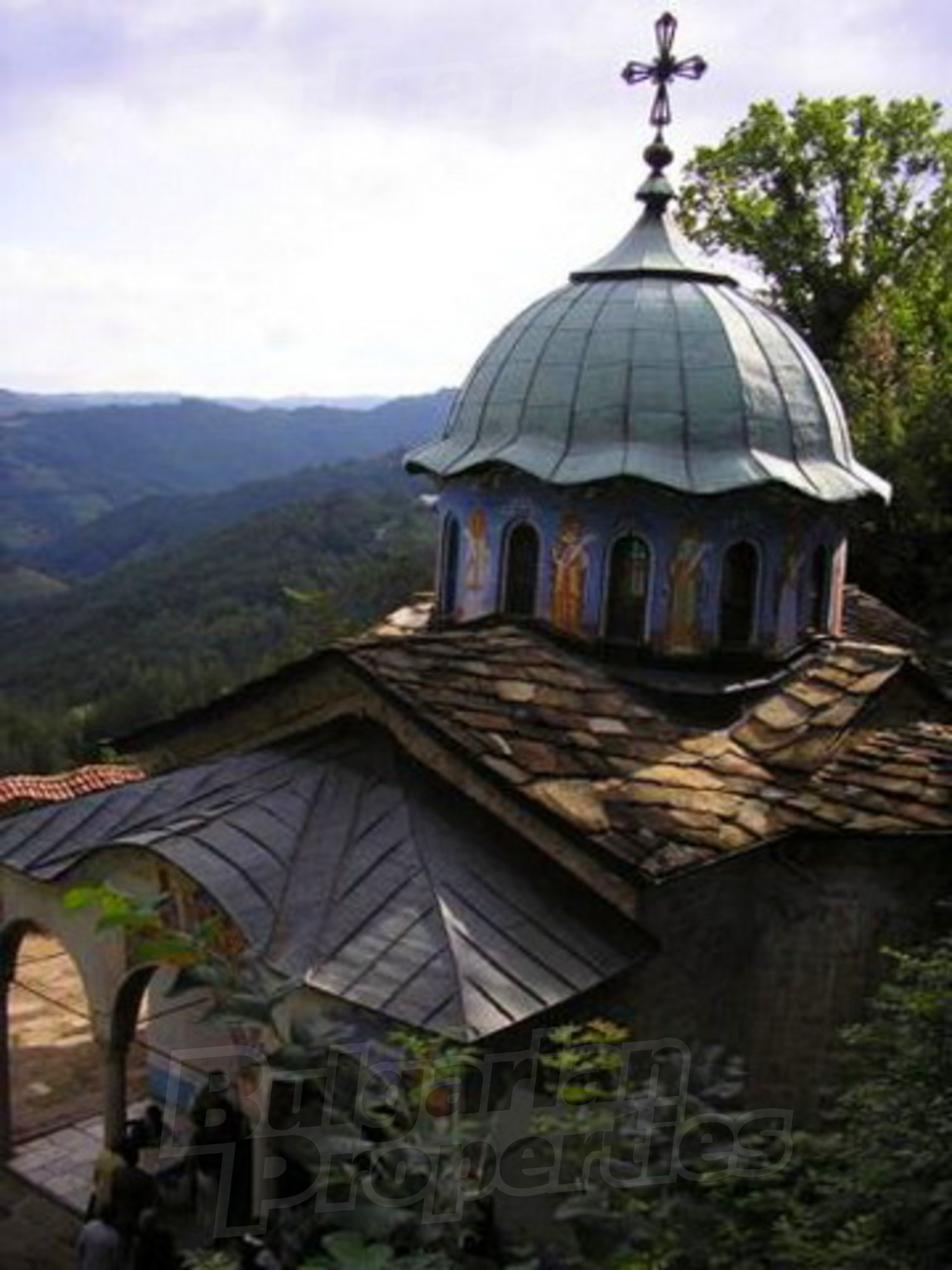 outside, mountain