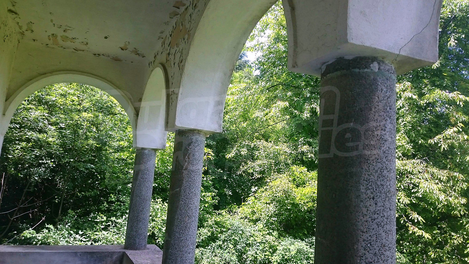 balcony, green area
