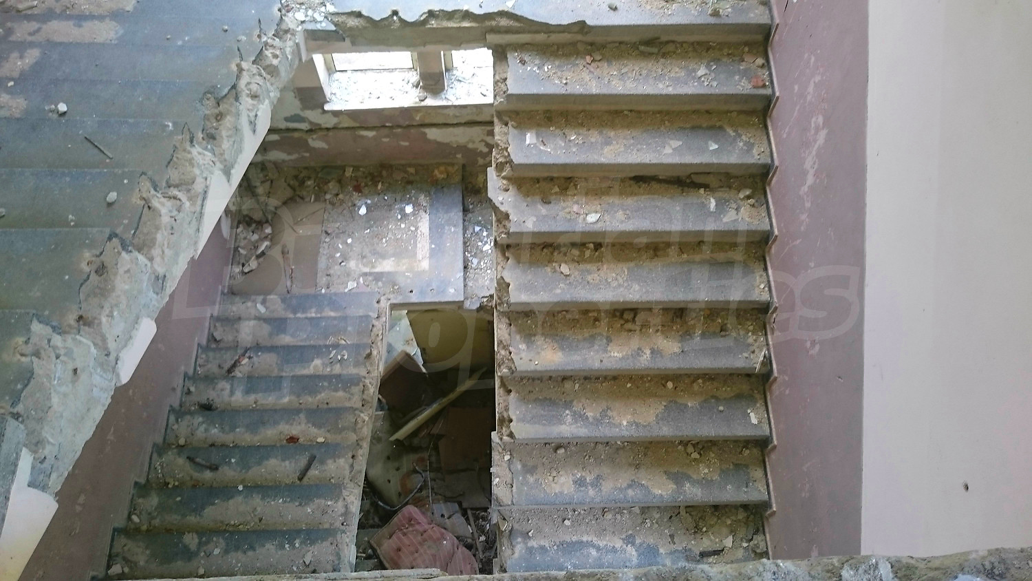 stairs, inside
