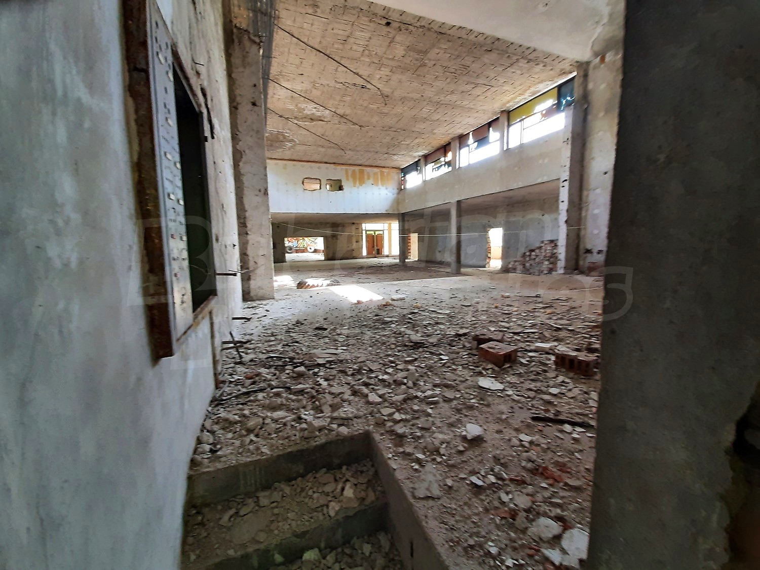 inside