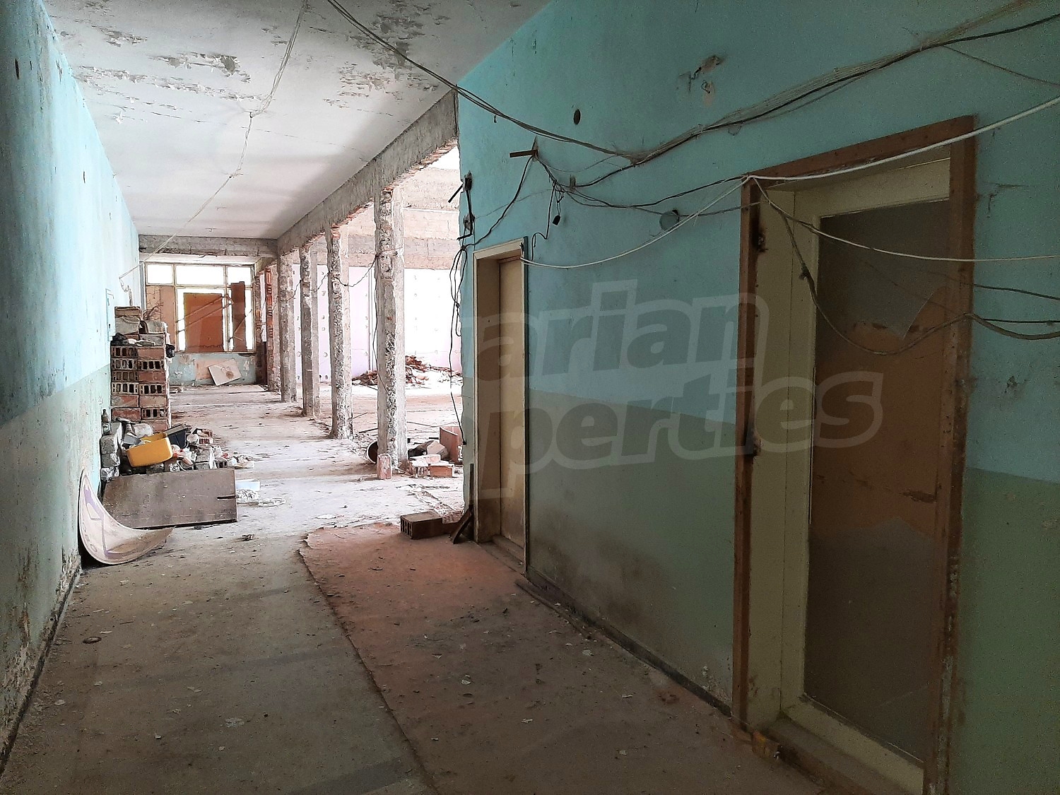 inside, hallway