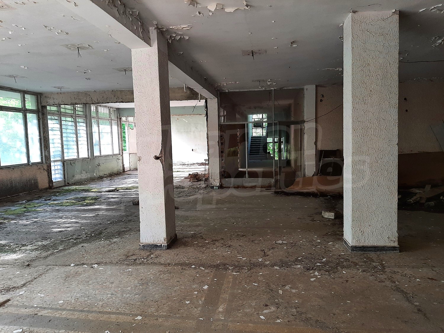 inside