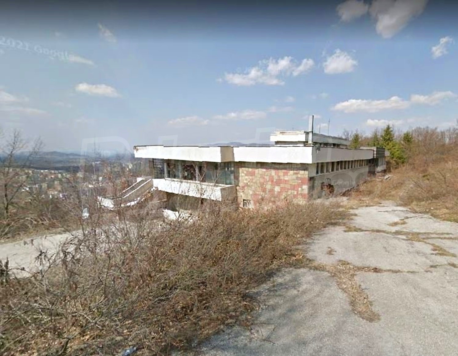 outside, facade, mountain