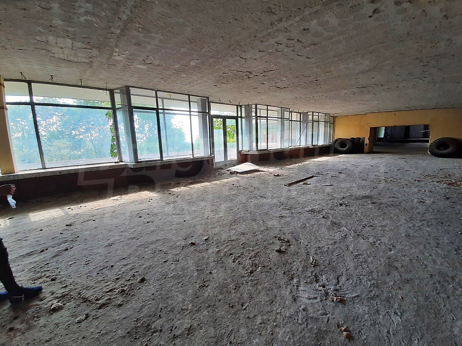 inside