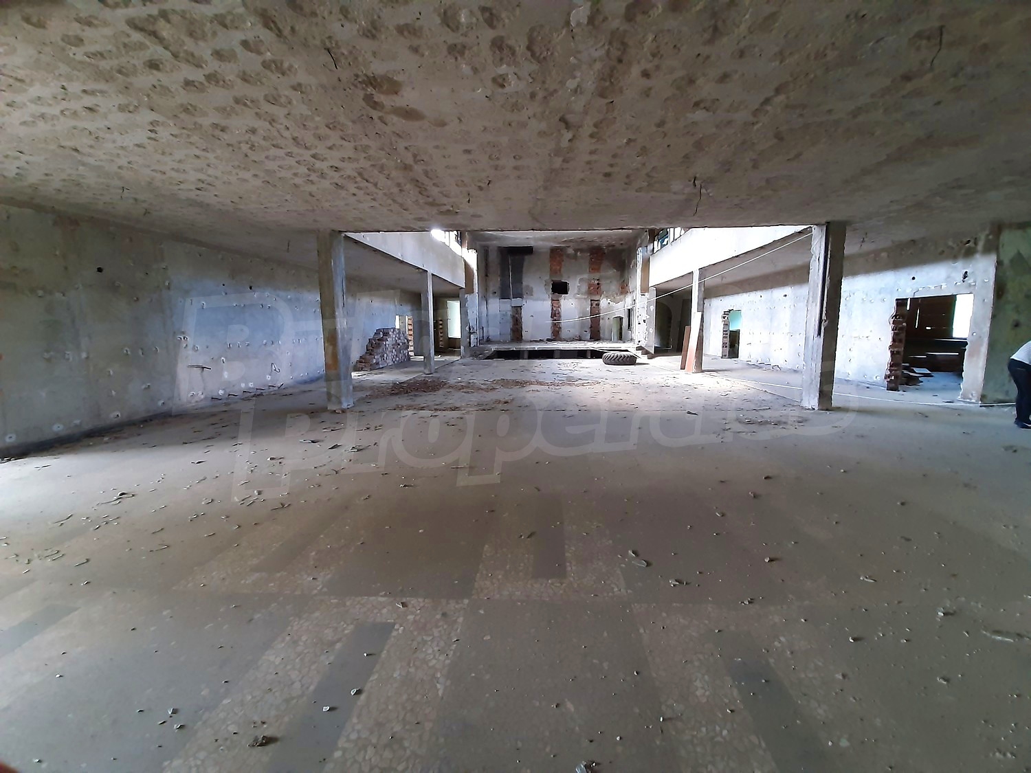 inside
