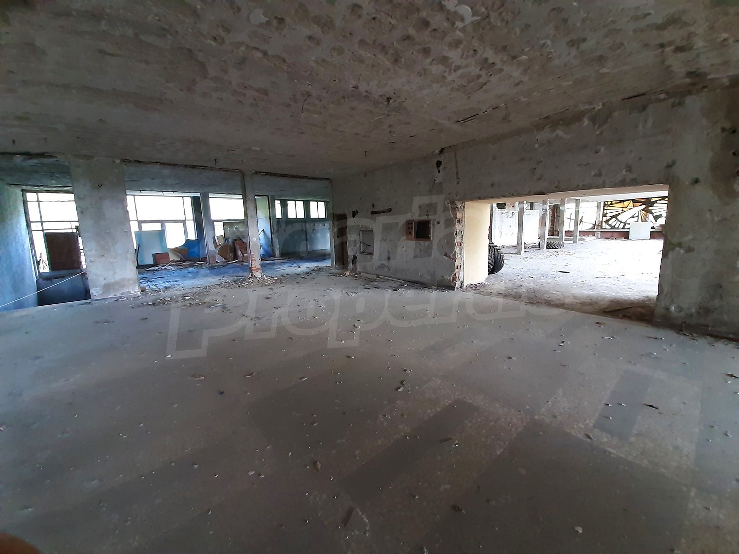 inside