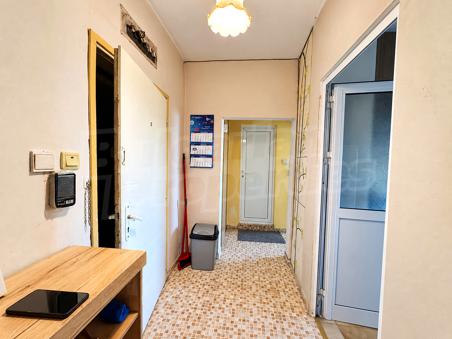 inside, hallway