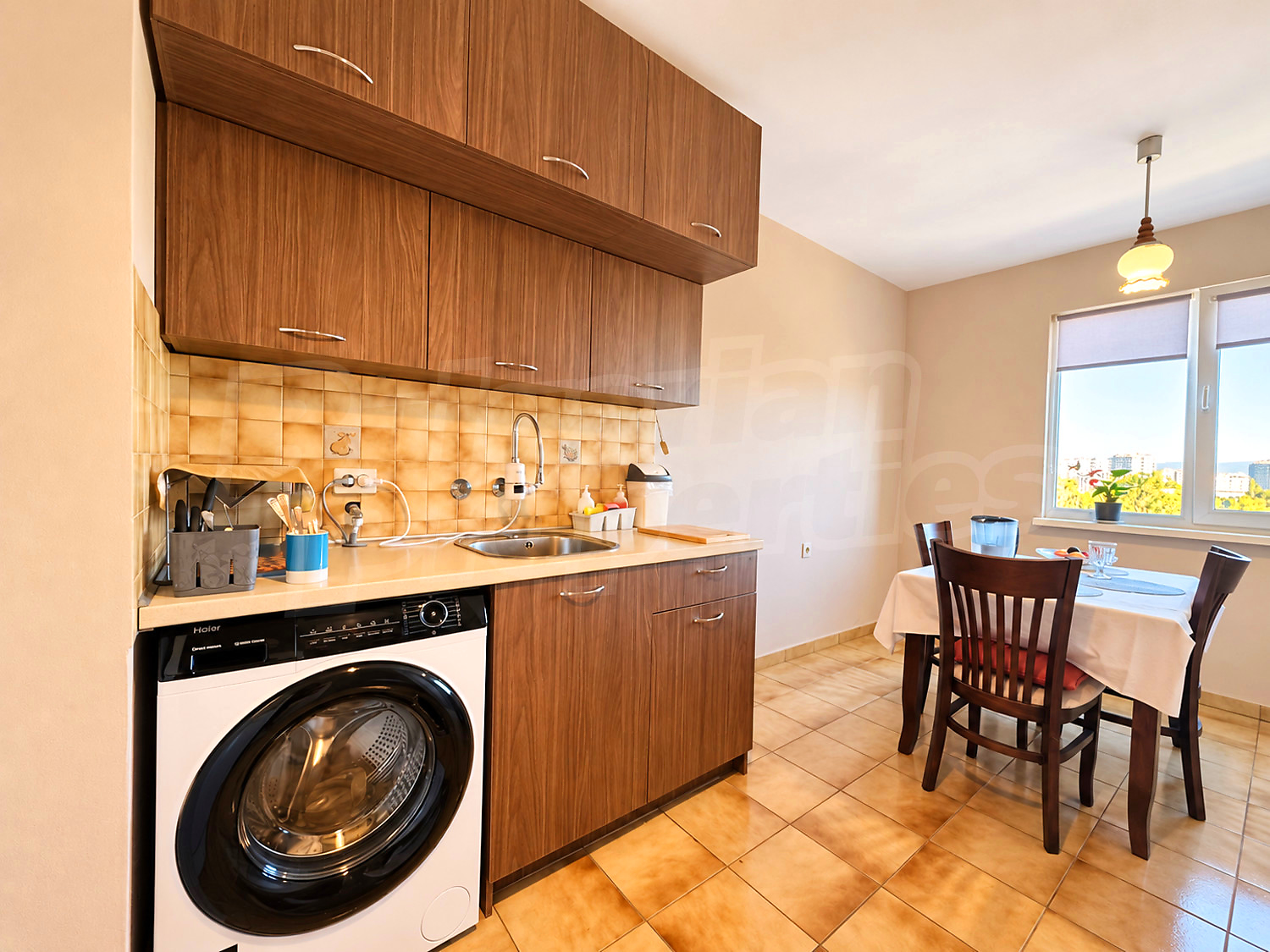 inside, kitchen, furnished