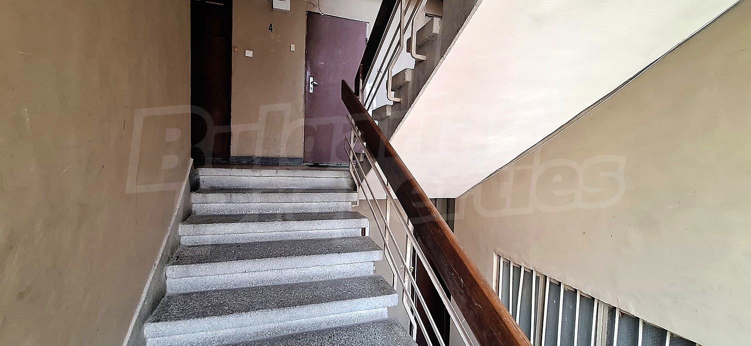stairs, inside building entrance
