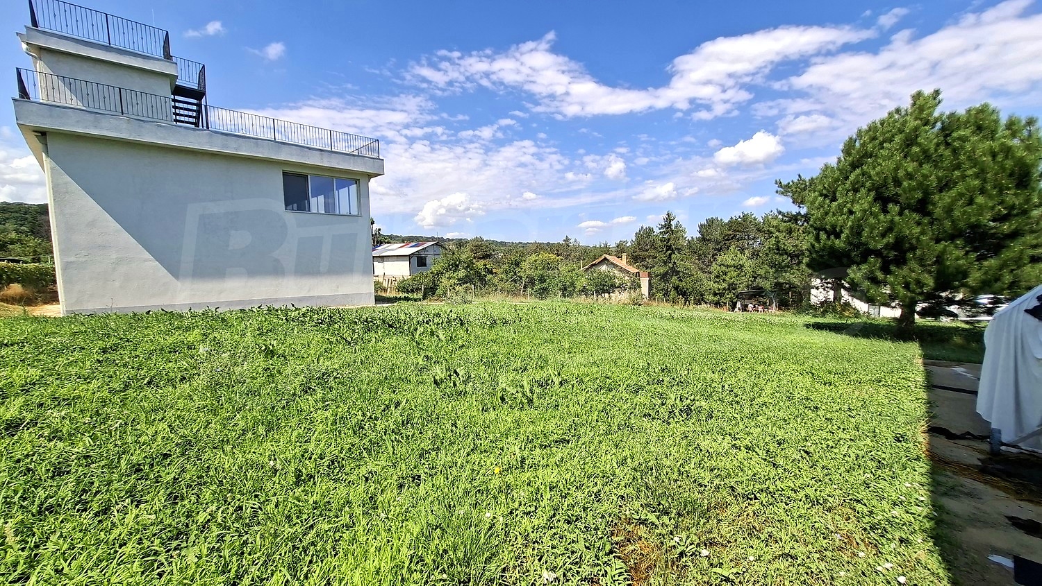 outside, facade, garden, green area