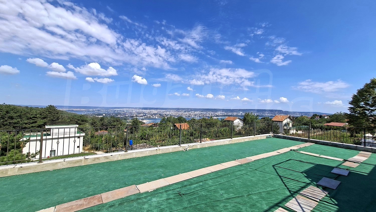 outside, green area, view from balcony