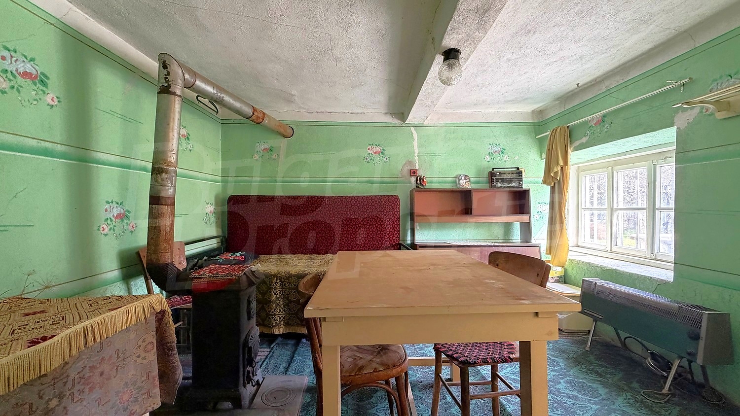 inside, furnished