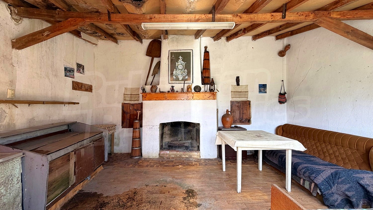 inside, fireplace, furnished
