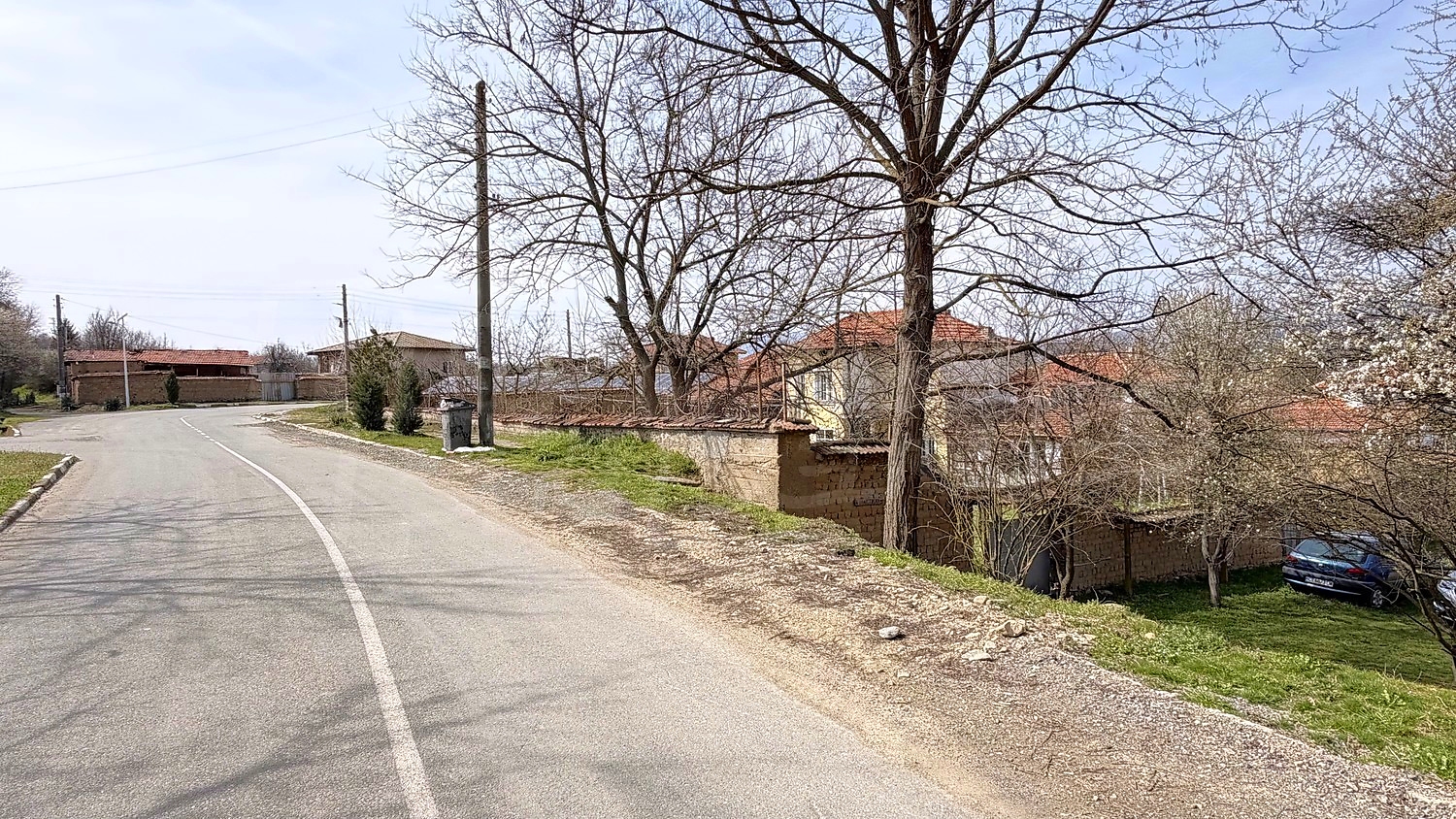 outside, facade, road