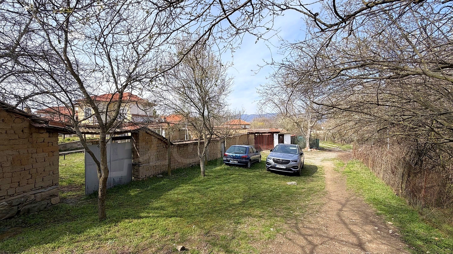 outside, parking, garden
