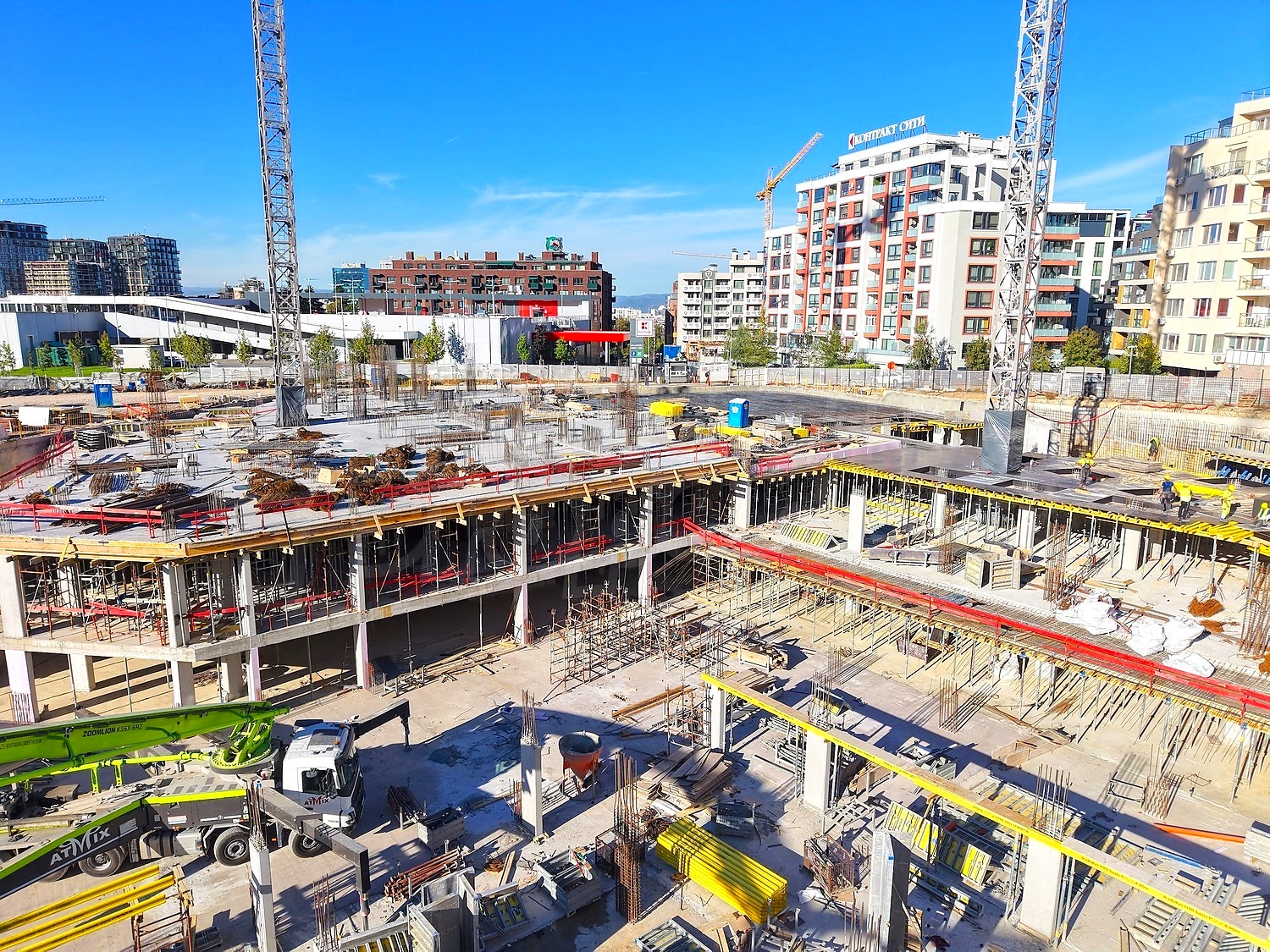 outside, facade, construction
