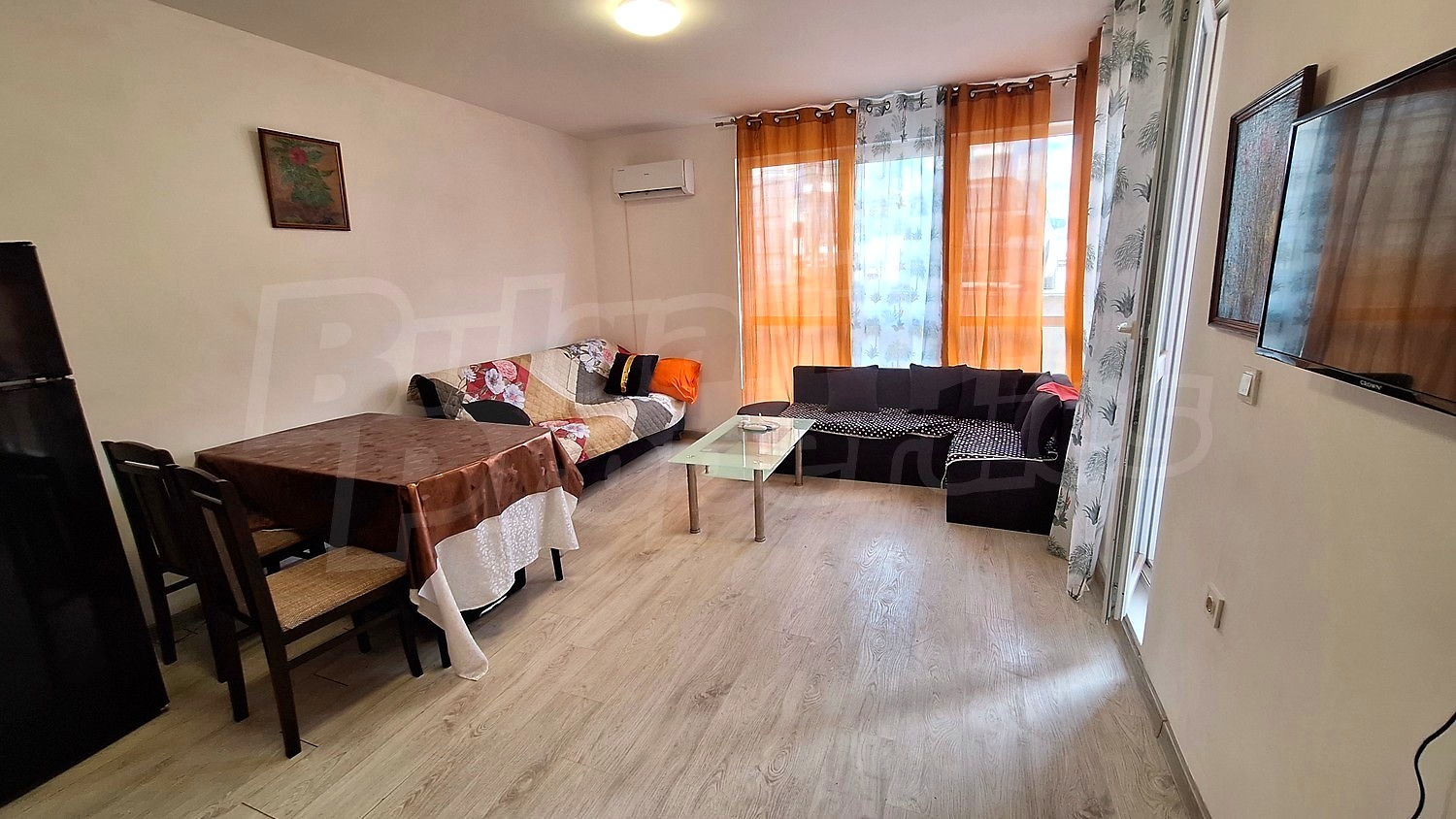inside, living room, furnished