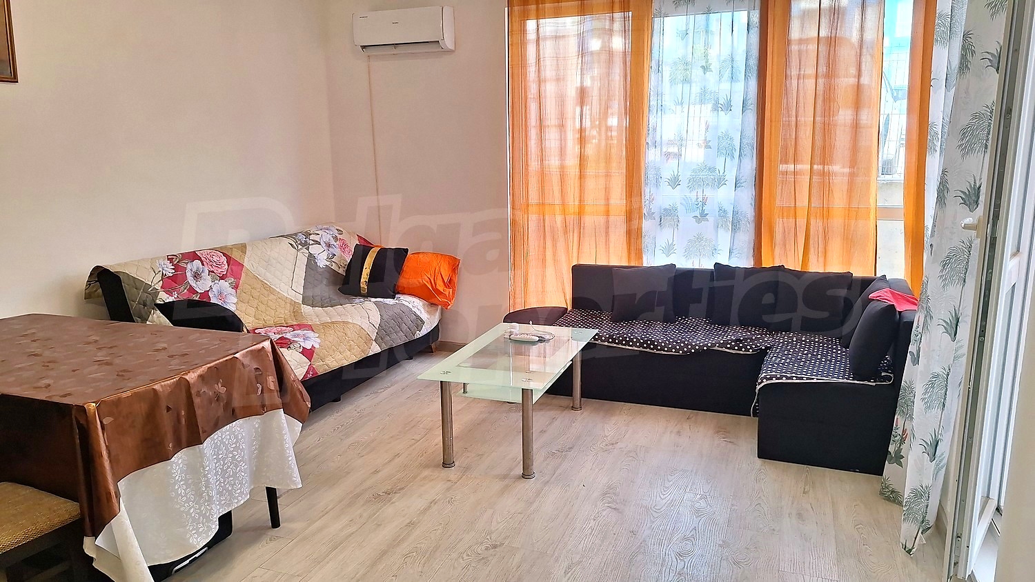inside, living room, furnished