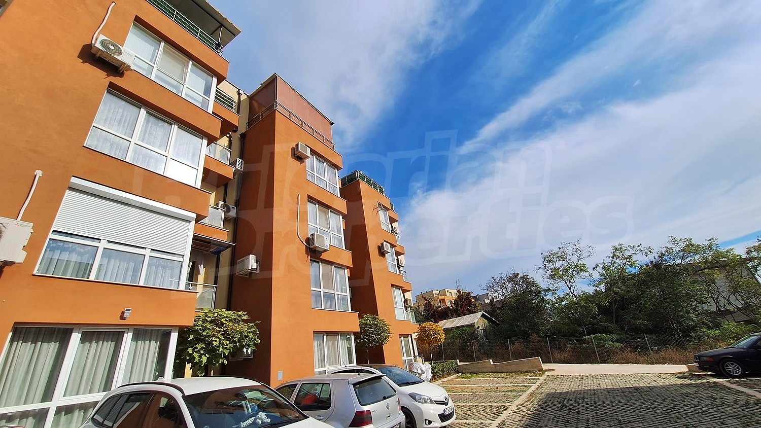 outside, facade, parking, garden