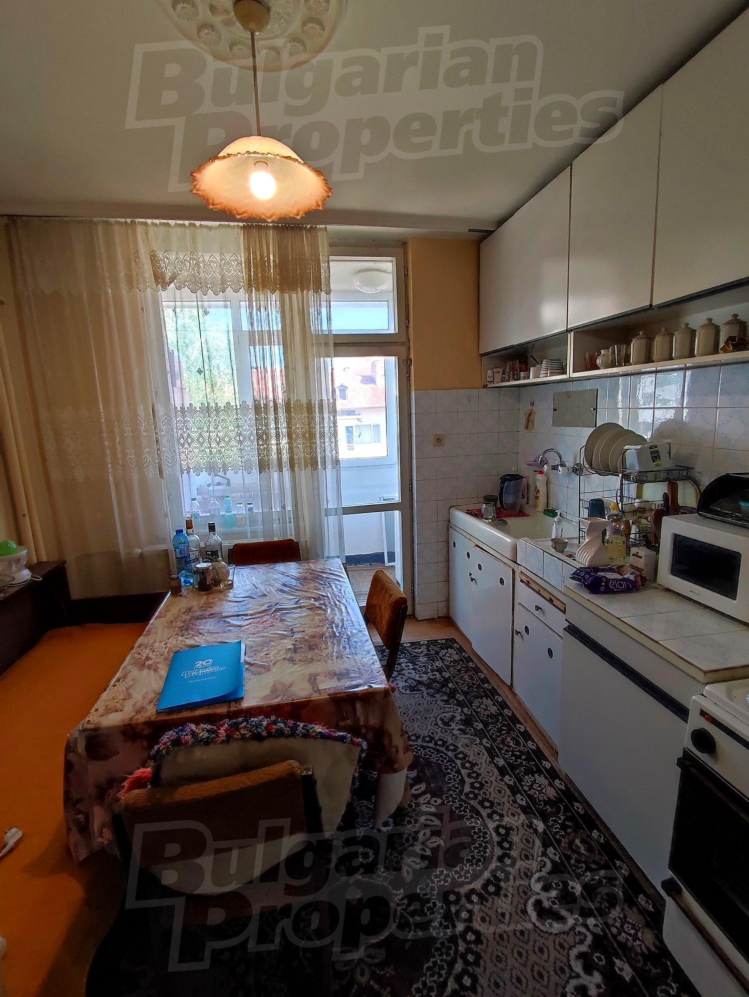 inside, kitchen, furnished